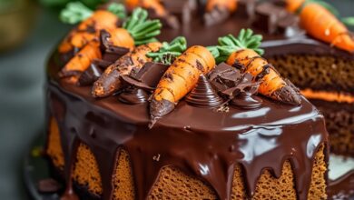 bolo de cenoura com
