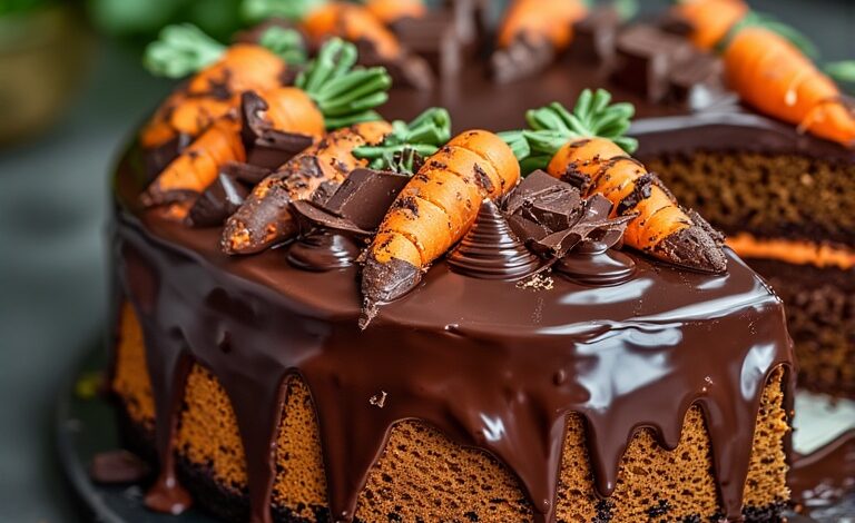 bolo de cenoura com